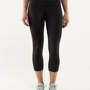 Lululemon Athletica Classic Black Capris